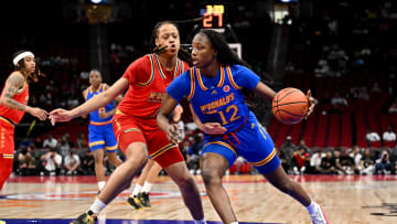 South Carolina basketball freshman Joyce Edwards playing in the McDonald's All-American Game earlier this spring