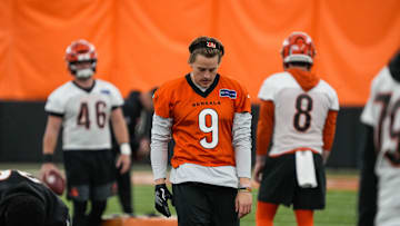 Joe Burrow returned to practice ahead after two months out with turf toe, ahead of the Bengals game vs. the Patriots.