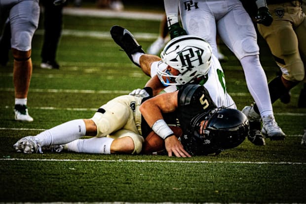 Mt. Vernon vs. Pendleton Heights in Indiana Varsity high school football showdown -Sept. 26, 2025 