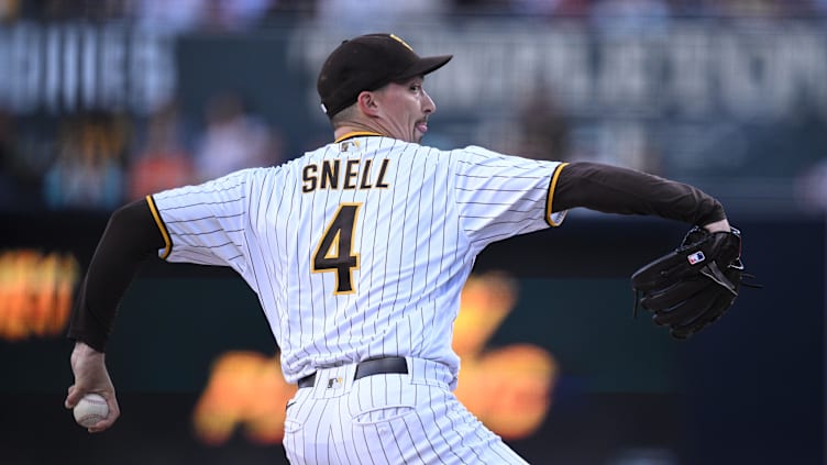 San Diego Padres starting pitcher Blake Snell