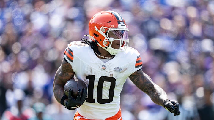 Quinshon Judkins: Cleveland Browns v Baltimore Ravens - NFL 2025