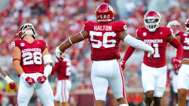 Oklahoma defensive tackle Gracen Halton