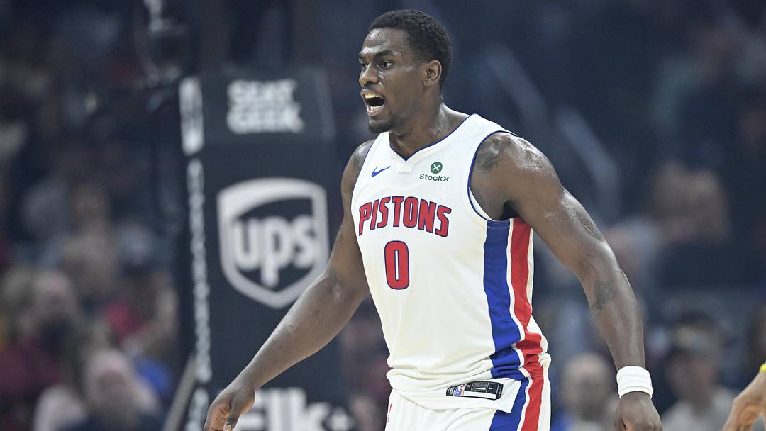 Detroit Pistons center Jalen Duren.