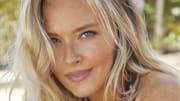 Camille Kostek was photographed by James Macari in the Dominican Republic.