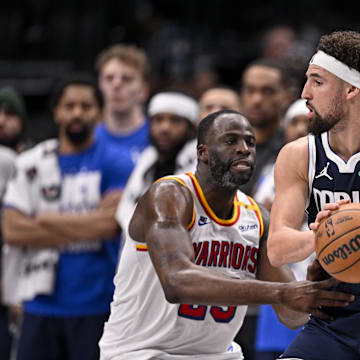 Draymond Green and Klay Thompson