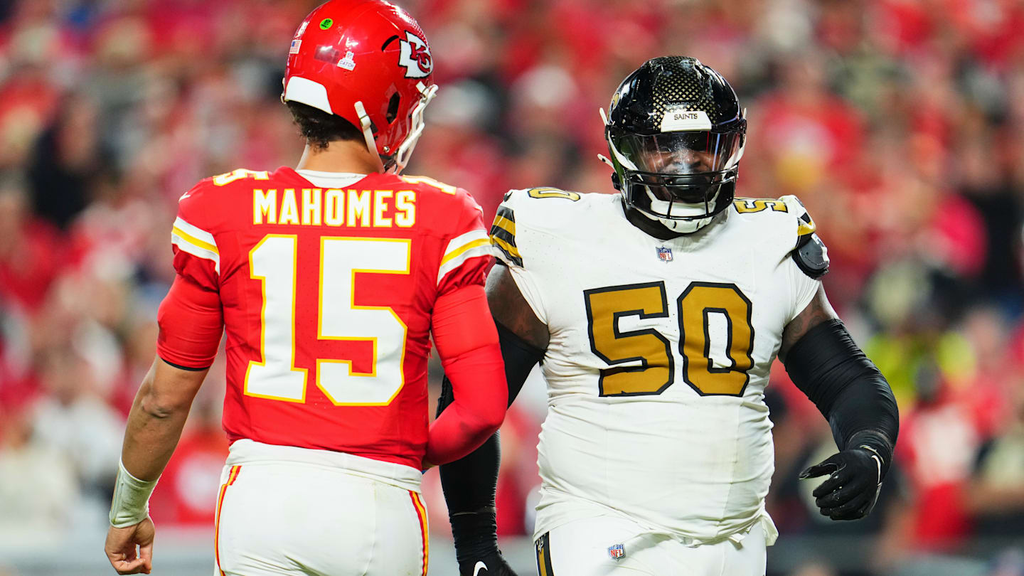 Khalen Saunders Khalen Saunders' Iconic INT Off Patrick Mahomes: Harlan's Call! - BVM ...