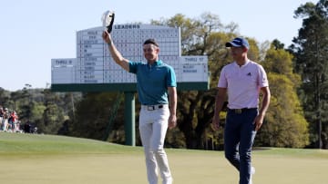 Rory McIlroy and Collin Morikawa sank two insane back-to-back shots in their final hole at the Masters.