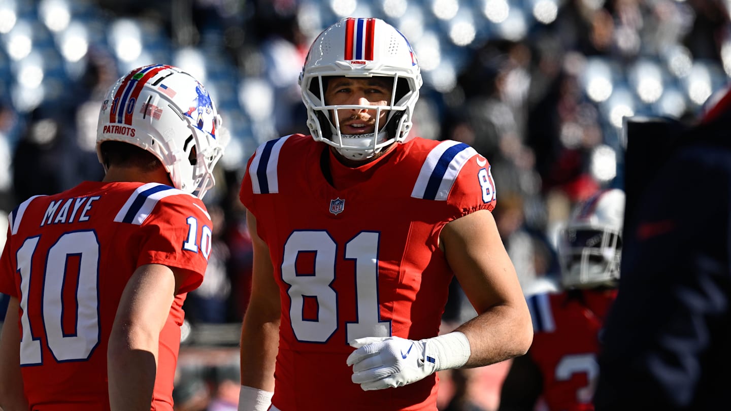 Patriots TE Praises Mature Drake Maye in Titans Win