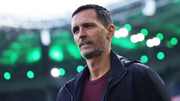Dino Toppmöller war nach dem 6:4 in Gladbach nur bedingt zufrieden