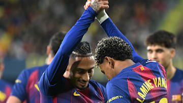 Barcelona beim Torjubel Barcelona beim Torjubel