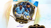 Topps has introduced a program, called Three Kings, surrounded by collecting three 1-of-1s of one player.