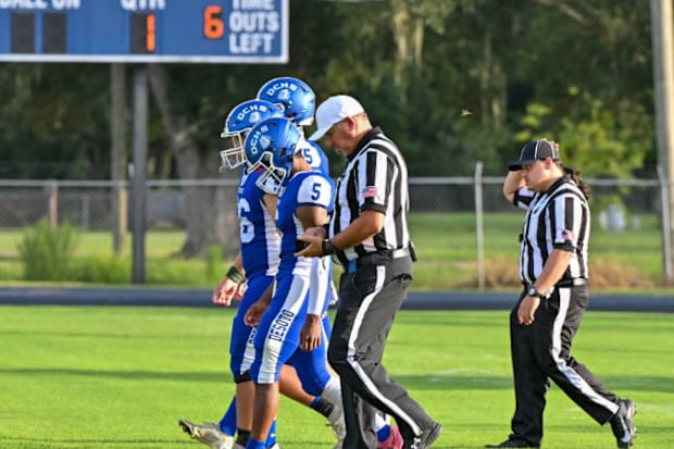 Desoto County vs. Okeechobee in Florida Varsity high school football showdown 08/22/2025
