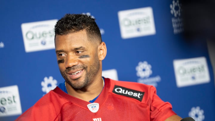 New York Giants quarterback Russell Wilson