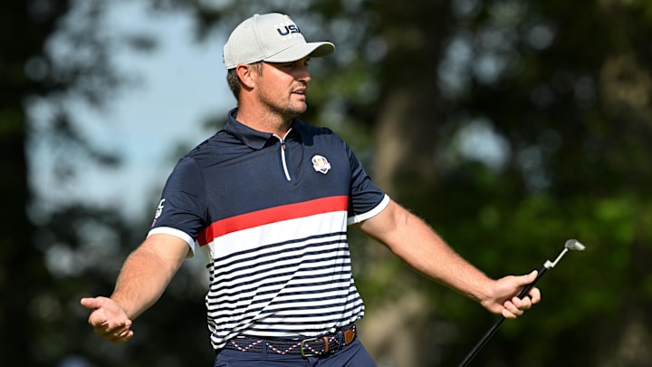 Bryson DeChambeau delivered a highlight on the first hole of the first session but fizzled the rest of the day.