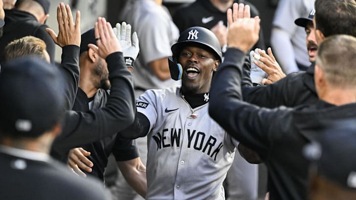 Chisholm's Yankees currently occupy the second wild card spot in the American League. 