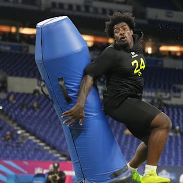 Tennessee defensive lineman Omarr Norman-Lott at the Scouting Combine.