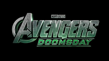 The official logo for Marvel Studios' Avengers: Doomsday. 