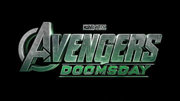 The official logo for Marvel Studios' Avengers: Doomsday. 
