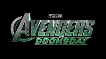 The official logo for Marvel Studios' Avengers: Doomsday. 