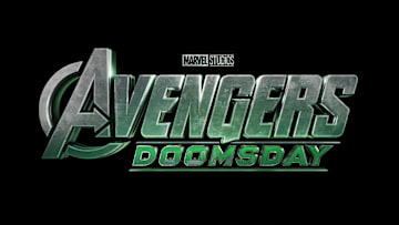 The official logo for Marvel Studios' Avengers: Doomsday. 