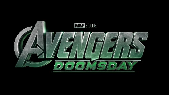 The official logo for Marvel Studios' Avengers: Doomsday. 