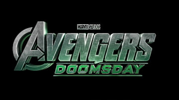 The official logo for Marvel Studios' Avengers: Doomsday. 