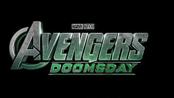 The official logo for Marvel Studios' Avengers: Doomsday. 