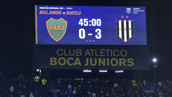 Boca, rival do Corinthians, perdeu feio em casa para o Banfield