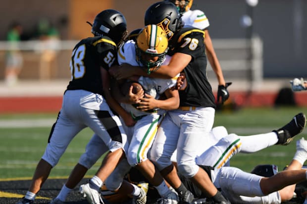 Holtville vs. Mission Bay in California Varsity high school football showdown -Aug. 29, 2025