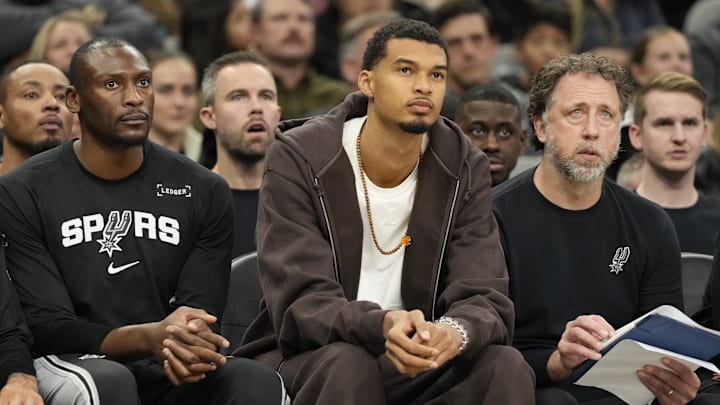 San Antonio Spurs forward Victor Wembanyama.