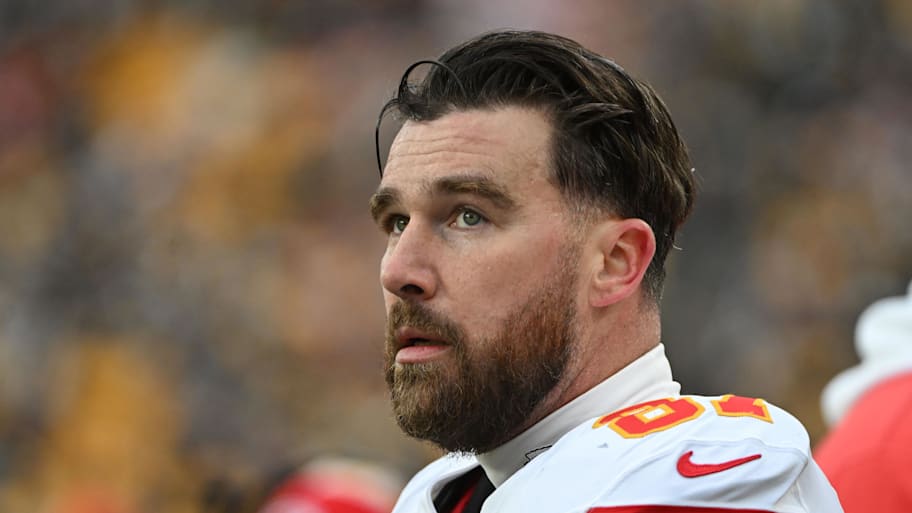 Kelce will look noticeably slimmer when he reports to Chiefs minicamp next week.  | Barry Reeger-Imagn Images