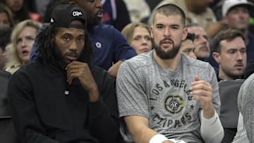 Kawhi Leonard, Ivica Zubac, LA Clippers