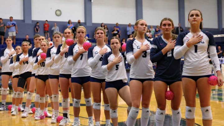 Woodlands College Park vs. Grand Oaks in Texas Varsity girls volleyball showdown - Sep. 3, 2025 