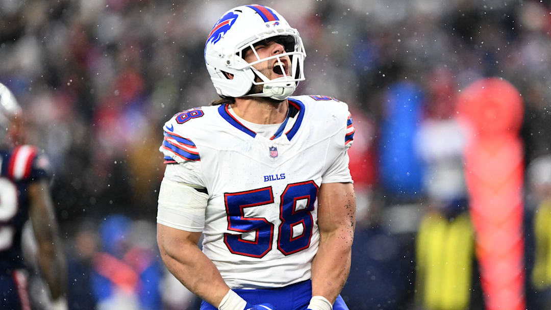 Buffalo Bills' linebacker Matt Milano (58).