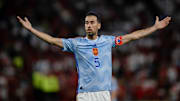 Busquets anunció su retirada de la selección de España