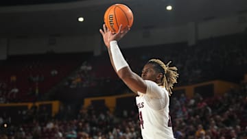 Arizona State guard Adam Miller (44) scored 16 points in the Sun Devils win over Santa Clara.