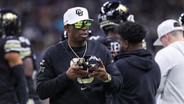 Colorado football coach Deion Sanders