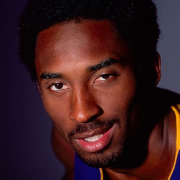 Unknown date and location; FILE PHOTO; Los Angeles Lakers shooting guard Kobe Bryant poses during a portrait session. Mandatory Credit: VJ Lovero-USA TODAY Sports