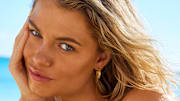 Hailey Clauson was photographed by Ben Watts in Barbados. 