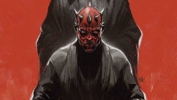 Star Wars: Darth Maul - Black, White, and Red Cover. Image Credits: Marvel Comics