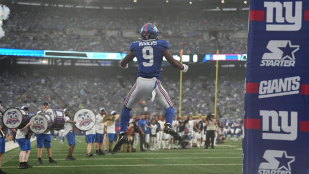 New York Giants wide receiver Malik Nabers 