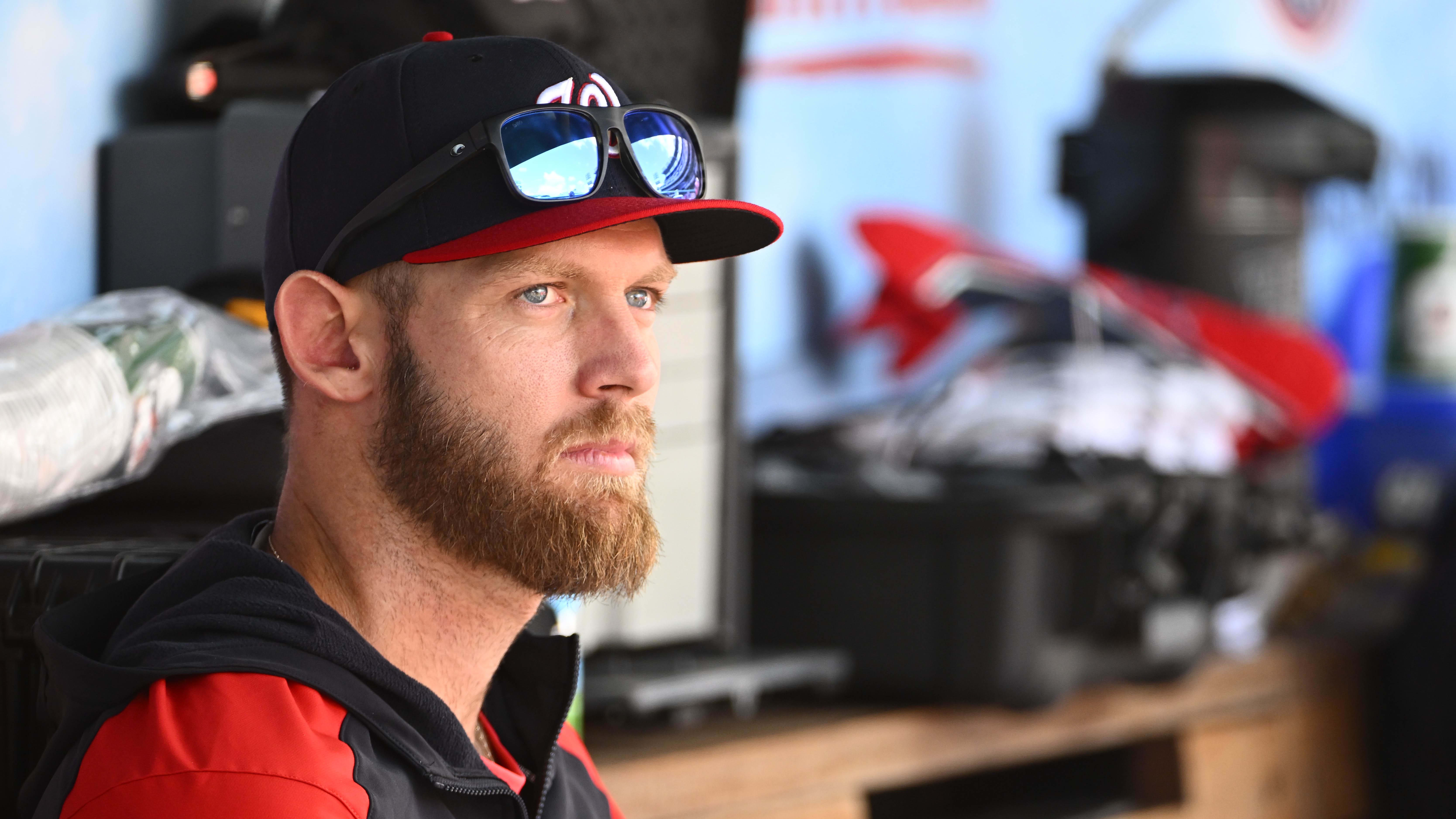 May 28, 2022; Washington, District of Columbia, USA; Washington Nationals pitcher Stephen Strasburg.