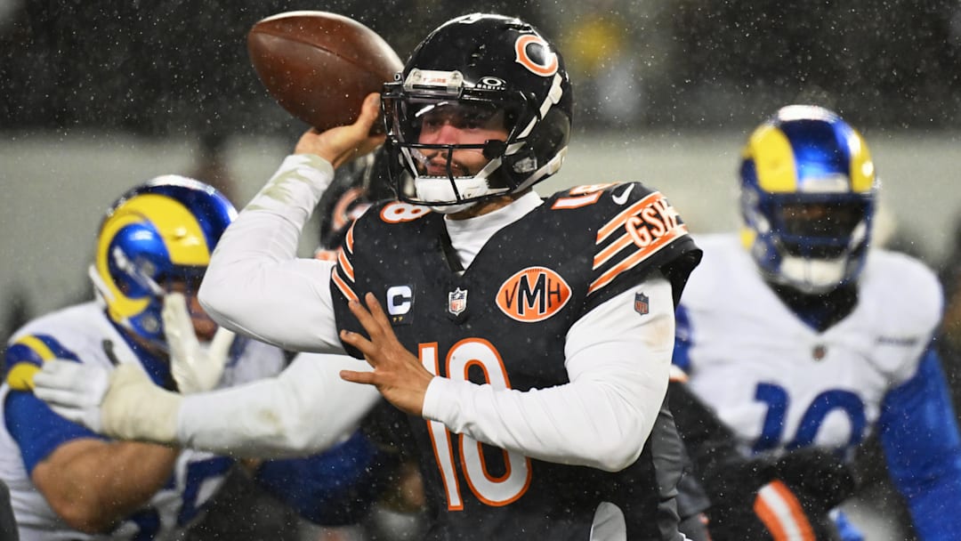 Chicago Bears quarterback Caleb Williams.