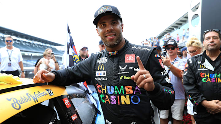 Bubba Wallace, 23XI Racing, Brickyard 400, Indianapolis Motor Speedway, NASCAR