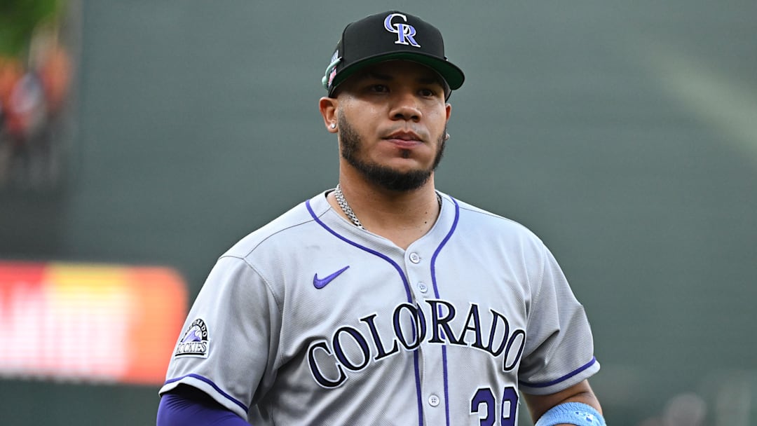 Colorado Rockies second baseman Thairo Estrada (39) Colorado Rockies second baseman Thairo Estrada (39)