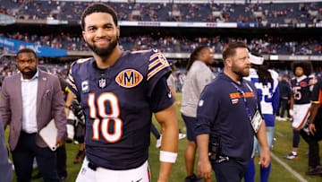 Don't look now, but Caleb Williams is tied for second in the league in touchdown passes after his impressive Week 3 effort