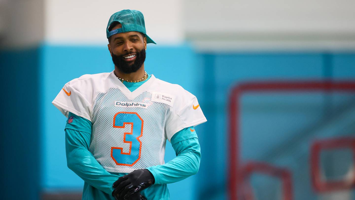 Miami Dolphins WR Odell Beckham Jr. Sits Out Practice Again But Finds Way to Flash - Vimarsana News