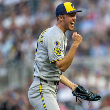  Milwaukee Brewers starting pitcher Jacob Misiorowski.