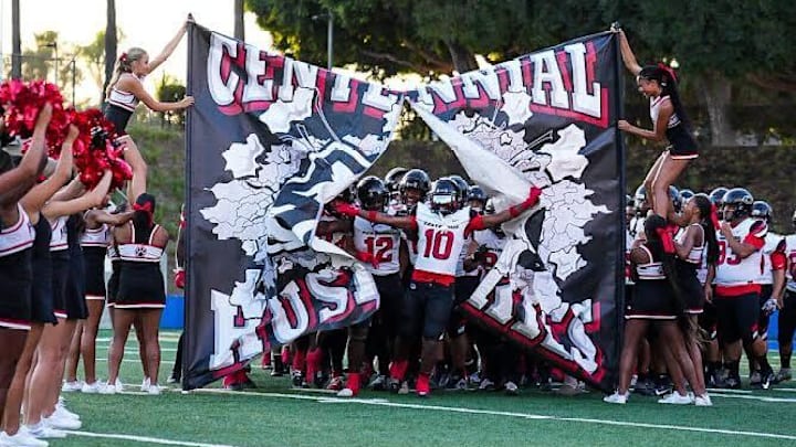 Corona Centennial takes on Mission Viejo on Friday night in the California high school football playoff game of the week.