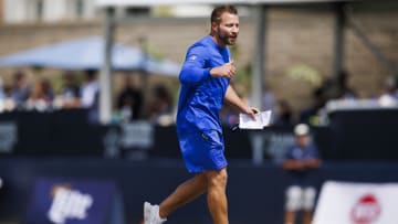 Los Angeles Rams & Dallas Cowboys Joint Practice, Sean McVay